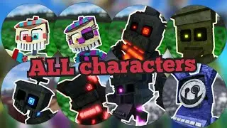 How to get ALL unlockable Characters!!! | Return to Animatronica | FNaF World RPG | Roblox