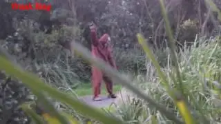 Нападение Снежного Человека   The Bigfoot Attack  Prank 2015!