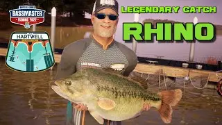 Bassmaster Fishing 2022 Legendary Catch Rhino Lake Hartwell 17lb 2oz Large Mouth Bass