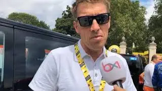 Axel Merckx : “Mon père est fatigué mais très ému”