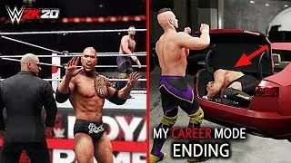 WWE 2K20 My Career Mode - THE ENDING (Wrestlemania)