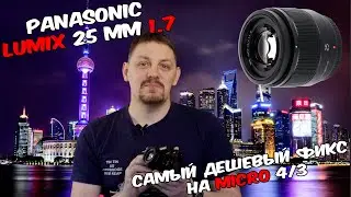 Panasonic LUMIX 25 мм f/1.7 Обзор Тест объектива Panasonic LUMIX 25 Доступный объектив для Micro 4/3