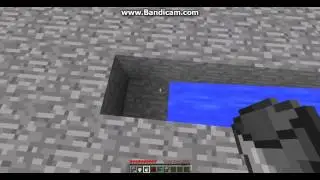 minecraft самый простой генератор обсидиана!!!