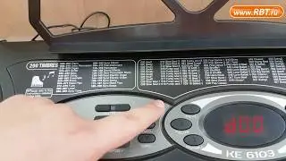 Видеообзор синтезатора DOFFLER KE 6103 со специалистом от RBT.ru