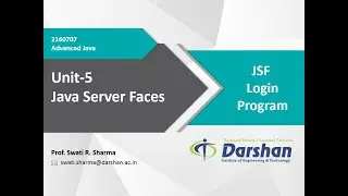 Unit 5.6: JSF Login Program