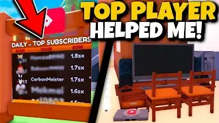 The TOP PLAYER Helped Me Get On LEADERBOARDS FAST! YouTube Life Roblox