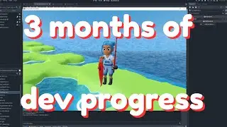 game devlog 🐟 little fishing game | March 2024
