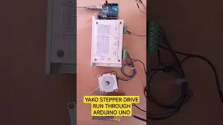 Yako #stepper motor drive run by #arduino uno | Repaired by #Proton Engineers Coimbatore