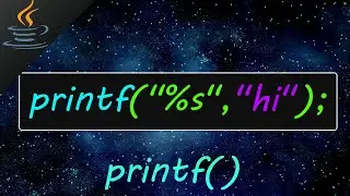 Java printf 🖨️