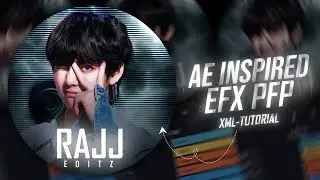 How To Make EFX Dp ? 😕🔥 | Ae Inspired PFP | EFX PFP Tutorial | EFX DP Tutorial | Rajj Editz |