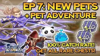 EP 7 NEW PETS & PET ADVENTURE MAPS: 100% CATCH RATE + GUIDE TO GET ALL RARE CHESTS!!