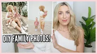 DIY FAMILY PHOTOS! TIPS FOR TAKING YOUR OWN HOLIDAY PHOTOS 2020 | OLIVIA ZAPO
