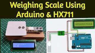 How To Make Weighing Scale Using Arduino And HX711 | Weighing Capacity 5Kg