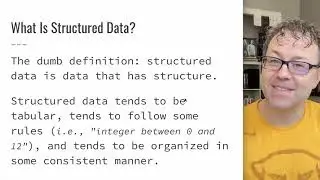 Practical AI 004: Structured and Unstructured Data