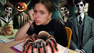 NE PAS ALLER AU COLLÈGE A 3H DU MATIN PENDANT HALLOWEEN ! PINK LILY
