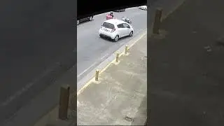 Camión Pasa por Encima de Motocicleta en Heredia 🚨#CostaRica #Viral #Tránsito