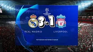 Real Madrid vs Liverpool UCL FINAL All Goals
