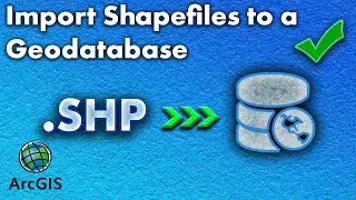 Work Smarter Not Harder In GIS! Put Multiple Shapefiles Into a Geodatabase in ArcGIS | ArcGIS Pro