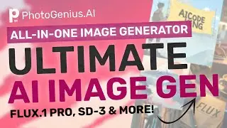 PhotoGenius AI: This Ultimate AI Image Generation Platform has FLUX.1 PRO, SD-3 & More!