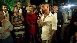 El Pellejo y Mawito en la boda de Manu Lopera y Lourdes III