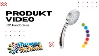 Starlyf Shower Festival | Duschkopf mit Farbwechsel LED Handbrause | Deutsch