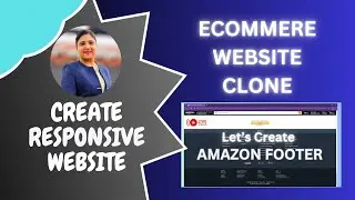 How to Create Amazon Clone Header |  HTML CSS (Part 1)