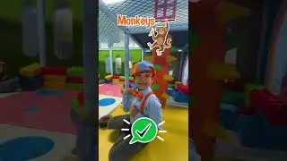 Toddlers Meekah and Blippi are on a fruity mission... Kids' games 