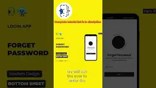 Flutter Forget Password - Flutter Firebase - Flutter UI 2024