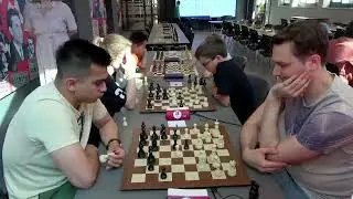 IM Лаврик Дмитрий (2436) - IM Кухмазов Арсен (2446)  12 этап Кубка Москвы по блицу