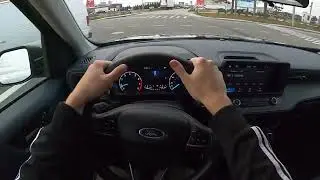 2022-2023 Ford Maverick XL 2.0 EcoBoost POV Test Drive, 0-60 // Radial Reviews