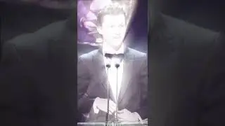 young Tom Holland transitions to adult Tom Holland on award🤩Tom Holland looks so proud of his award💖