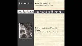 Jauchzet dem Herrn, alle Welt! - Mendelssohn - Soprano 2 - Sopran 2 - Kl-Viola - T1