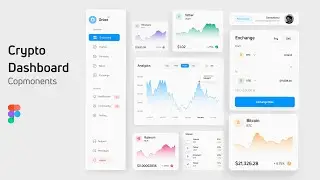Figma Tutorial : Crypto Dashboard UI Design Using Figma From Scratch