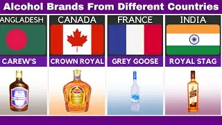 Alcohol Brands From Different Countries
