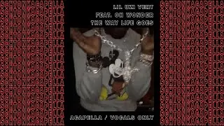 Lil Uzi Vert ft. Oh Wonder ~ The Way Life Goes (Acapella/Vocals only) 164 BPM