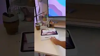 unbox m2 iPad air + apple pencil pro with me ☁️