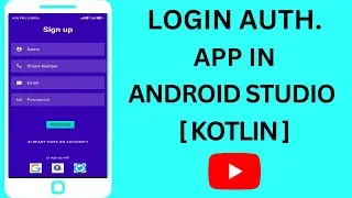 LOGIN & REGISTER USING FIREBASE IN  ANDROID STUDIO