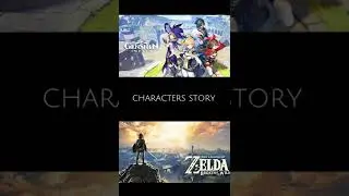 Genshin Impact vs The Legend of Zelda BOTW #genshinimpact #breathofthewild #thelegendofzelda