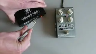 Control pedals with MIDI over USB