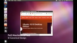 Ubuntu 11.10: Proposed Aero Snap effect