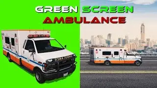 Green Screen Ambulance || Ambulance Siren || Green Screen Effects || VFX