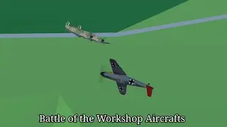 Battle of the Workshop Aircrafts: Bf-109V vs Twinfire Mk.II - Sky on Fire: 1940 (Android)
