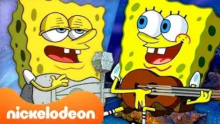Губка Боб | Самые лучшие песни в "Губка Боб"! 🎶 | 30-минутная подборка | Nickelodeon Cyrillic