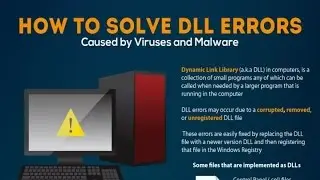 How to fix missing dll file errors and the registry errors easily