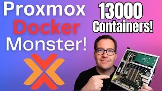 Proxmox Docker Monster! Running 13000 containers on a single host!