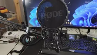 Rode NT1 AI-1 studio kit setup first use