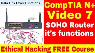 Video 7 SOHO Router and its functions | CompTIA Network + | CompTIA N+