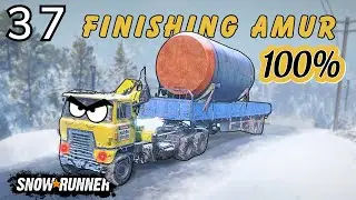 COMPLETING AMUR - HardMode - Amur - Ep37 - SnowRunner