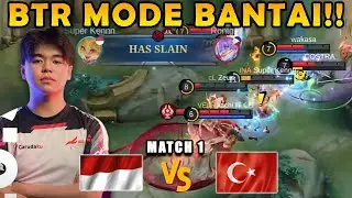 AKHIRNYA IESF HARI KEDUA DIMULAI JUGA!! MATCH PENENTUAN UNTUK KE PLAYOFF!! - INA VS TURKEY MATCH 1