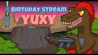 birthday stream with the gang